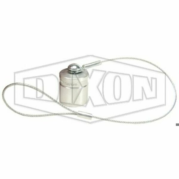 Dixon 1/4 in H-STYLE DUST CAP, ALUM 270009-2 V2DC-A